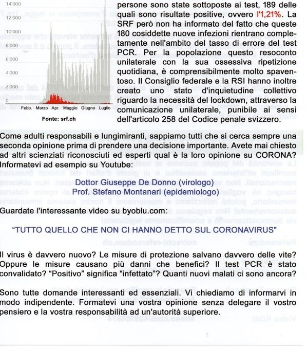 Rifiutiamo l’app Swisscovid !